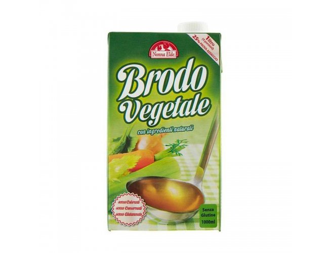 Caldo de legumes - Brodo Vegetale