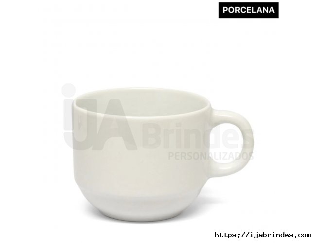 Xícara de Porcelana Branca para Sublimação - 180ml