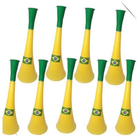 Kit 50 Vuvuzela Copa Do Mundo